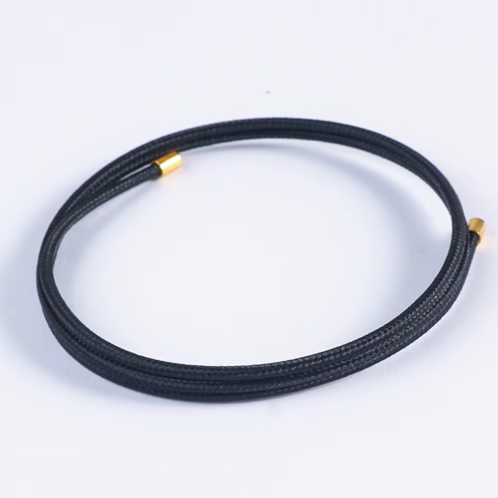 Cordon magnétique multicolore de 51 cm de longueur réglable pour bijoux DIY, bracelet magnétique fin