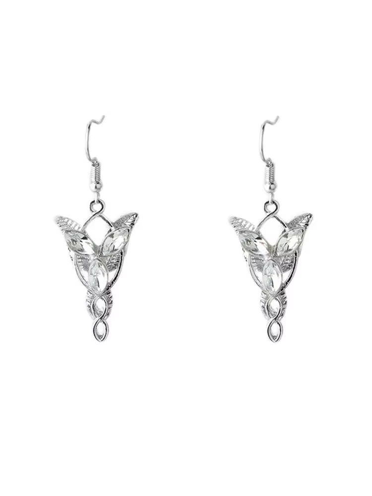 Arwen Evenstar-Boucles d'oreilles Elfstone Eellers pour femmes, Boucles d'oreilles Princesse Elfes, 