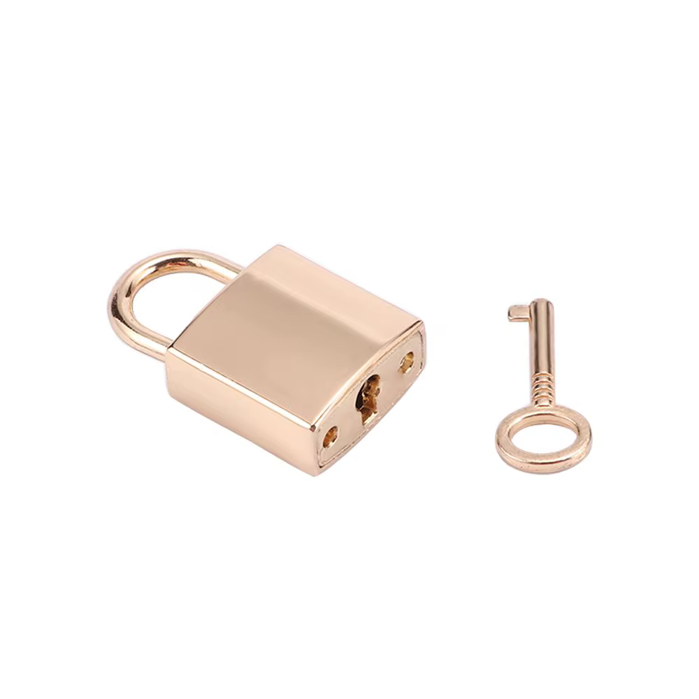 Mini cadenas antique en cuivre et argent pour valise, boîte à bijoux, amoureux de la décoration inté