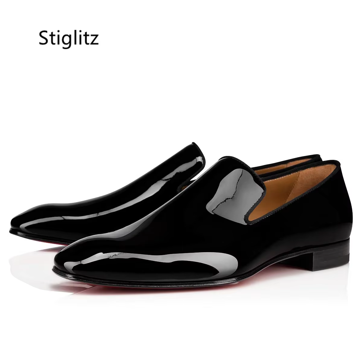 Chaussures en cuir noir pour hommes, chaussures de luxe en cuir véritable, chaussures d'affaires for