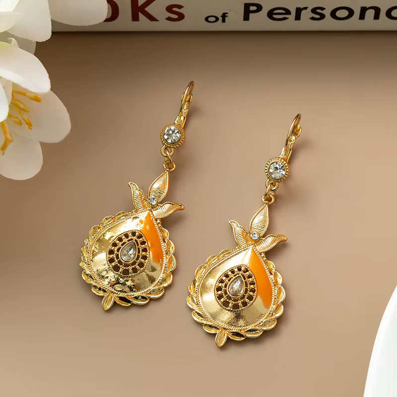 Fátime marocain Style Vintage mode femme boucles d'oreilles classique arabe mariée bijoux de fête de