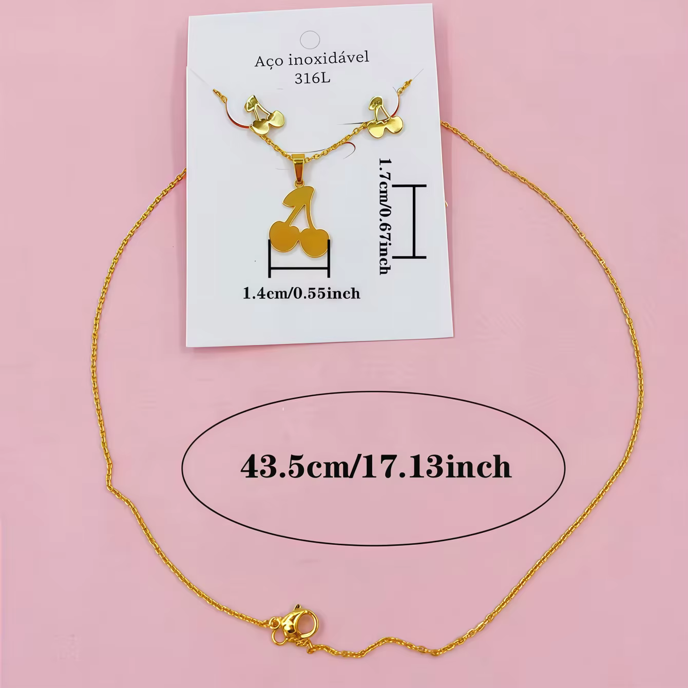 10 ensembles de boucles d'oreilles et collier en acier inoxydable pour femmes, ensemble de fleurs, c