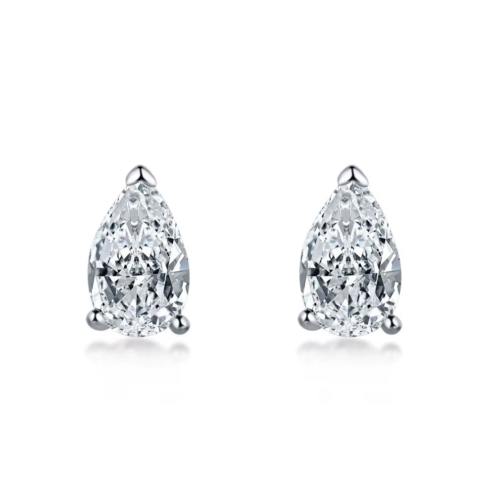 PuBang Fine Jewelry – boucles d'oreilles en argent Sterling 100% 925, pierres précieuses roses, saph