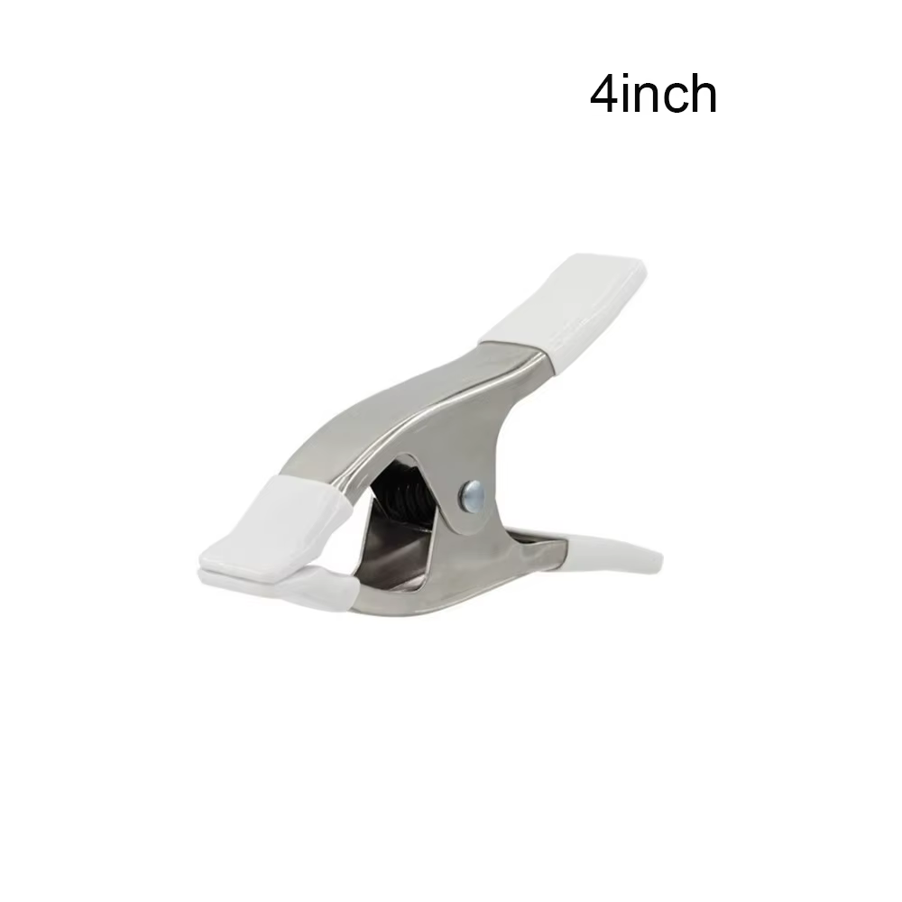 Pince à robe de mariée en métal 4/6 pouces, multi-usages, pour photographie, en forme de A, antidéra
