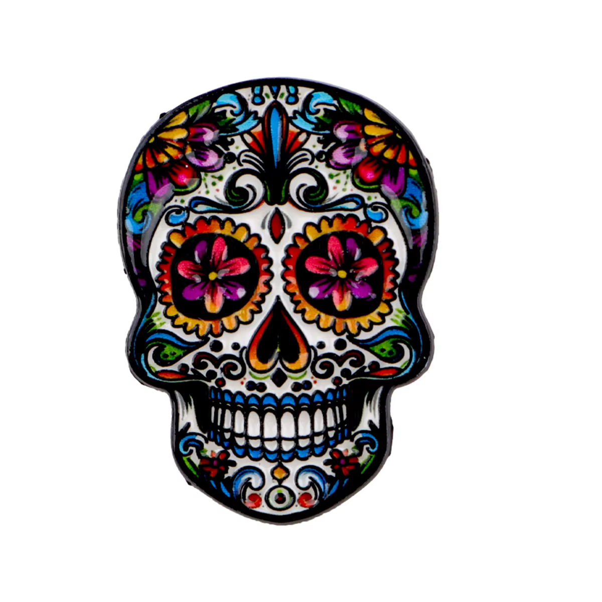 Broches en émail crâne mexicain, broches Punk, Badge, épingle à revers pour sac à dos, accessoires p