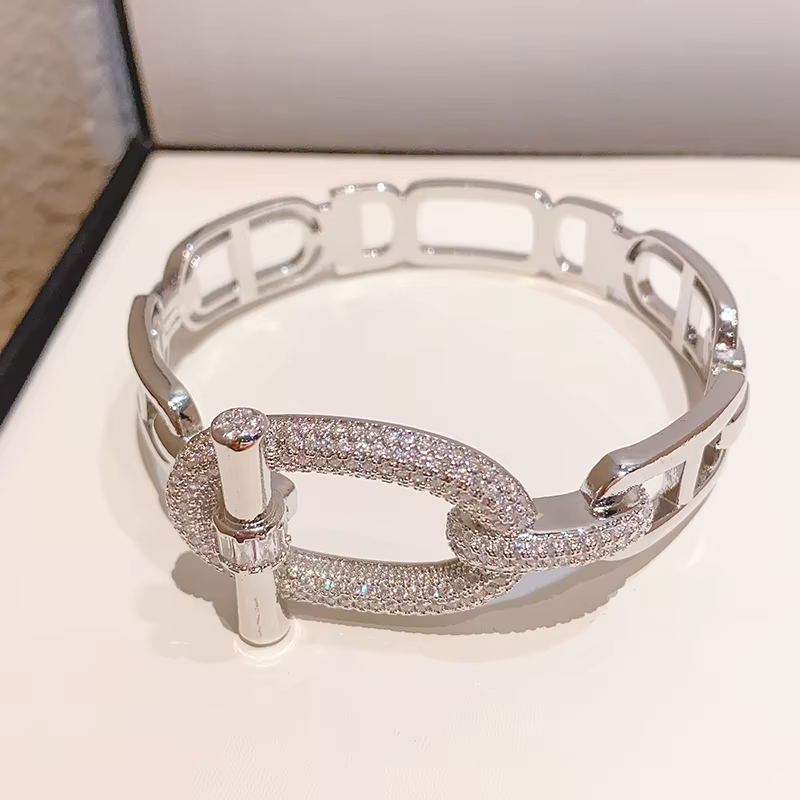Bracelet en laiton plaqué or 18 carats pour femmes, bijoux tendance, ceinture de style punk, style c