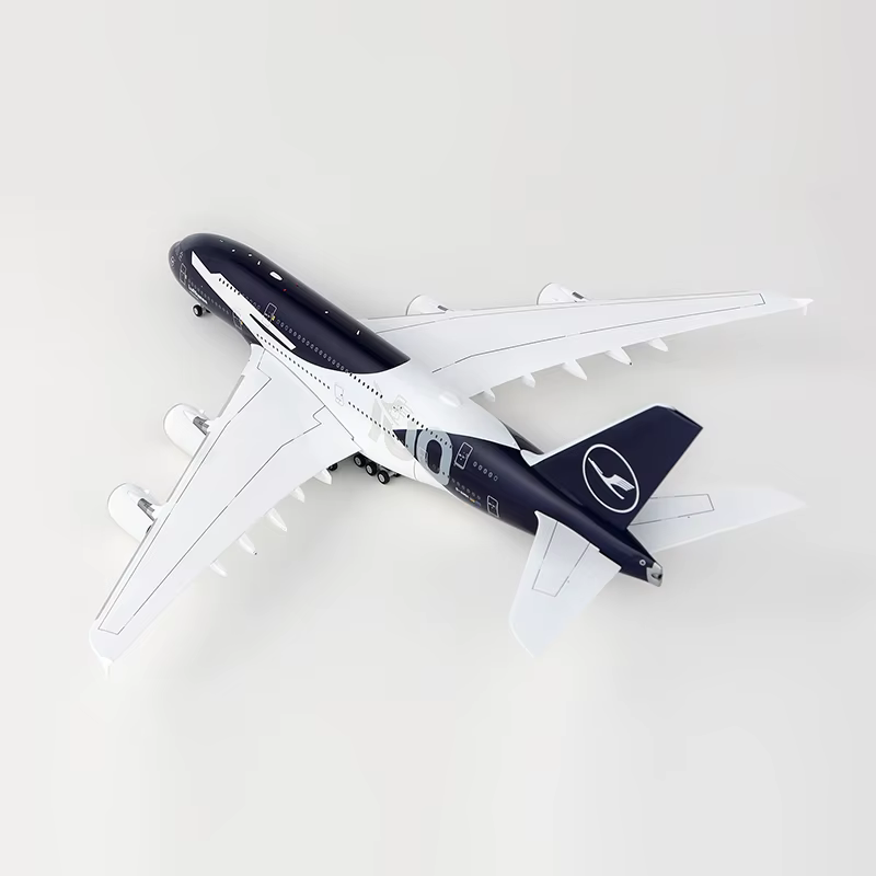 Avion de collection en alliage L2350, cadeau, SQ Wings 1:200 Lufthansa "StarAlliance" Airbus A380, m