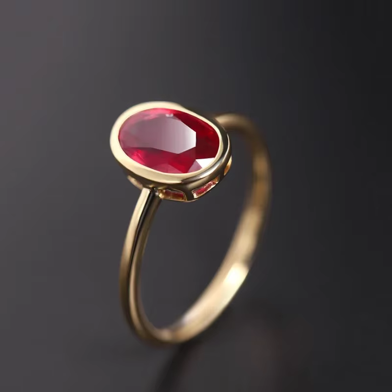 Anneaux d'adrénaux ovales classiques pour femmes, lumière élégante, luxe, ouverture simple, réglable