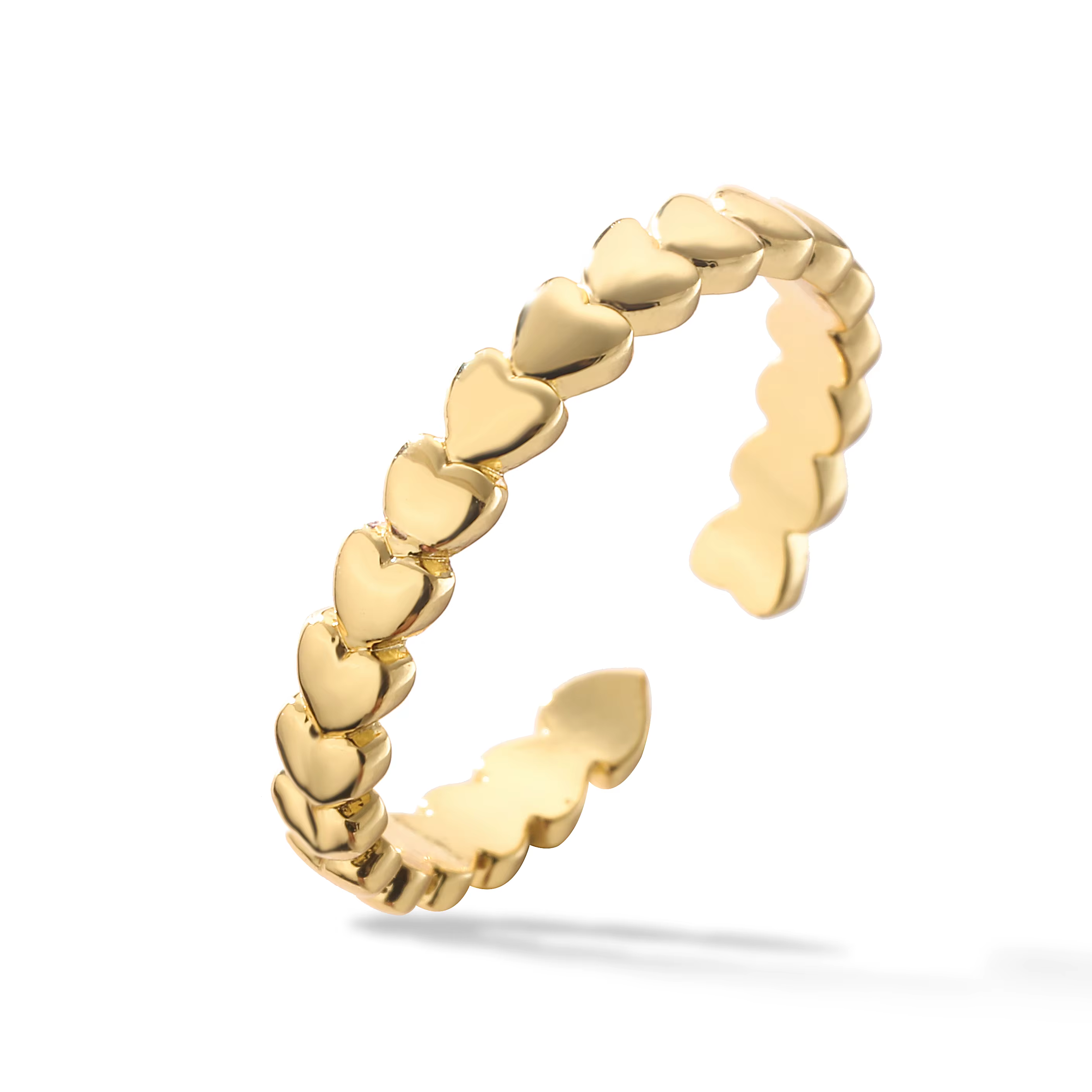 HECHENG, bagues en forme de cœur pour femmes, bague de fiançailles, de mariage, bijoux Vintage, cade