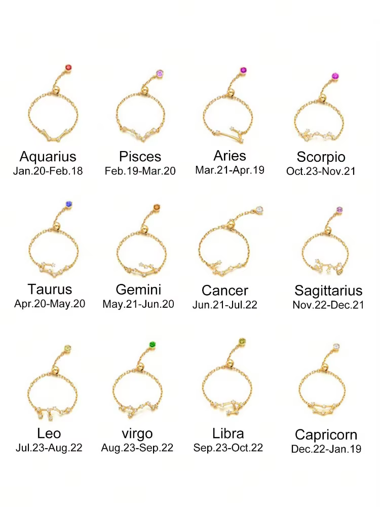 Bague en argent Sterling 925 pour femmes, anneau en Zircon Constellation simple, à la mode, fiançail