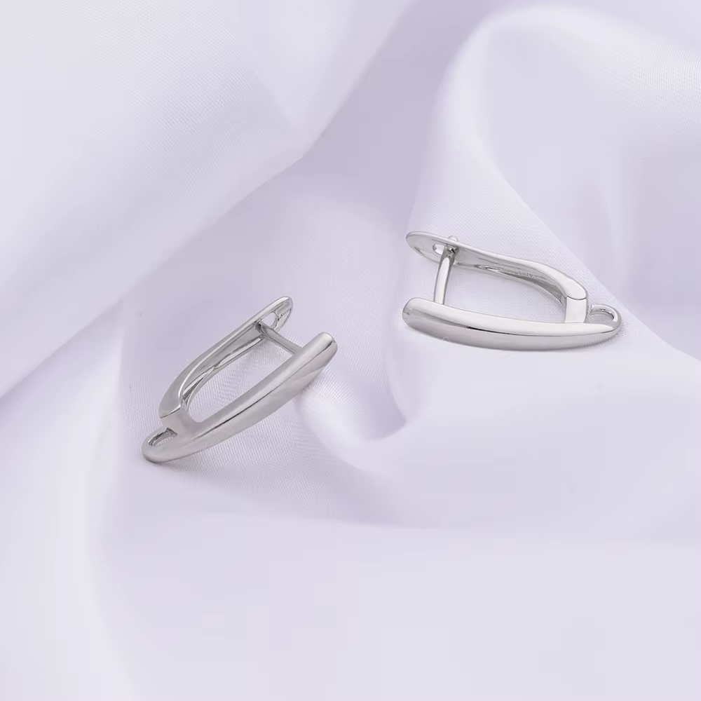Boucles d'Oreilles en Cuivre Plaqué Or 14k, Accessoires pour Bijoux en Perles, Vente en Gros