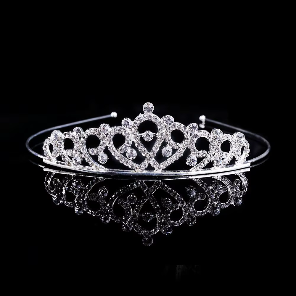 Bijoux amour coeur cheveux accessoires diadèmes couronnes bandeaux mariée mariage bijoux superbe cri
