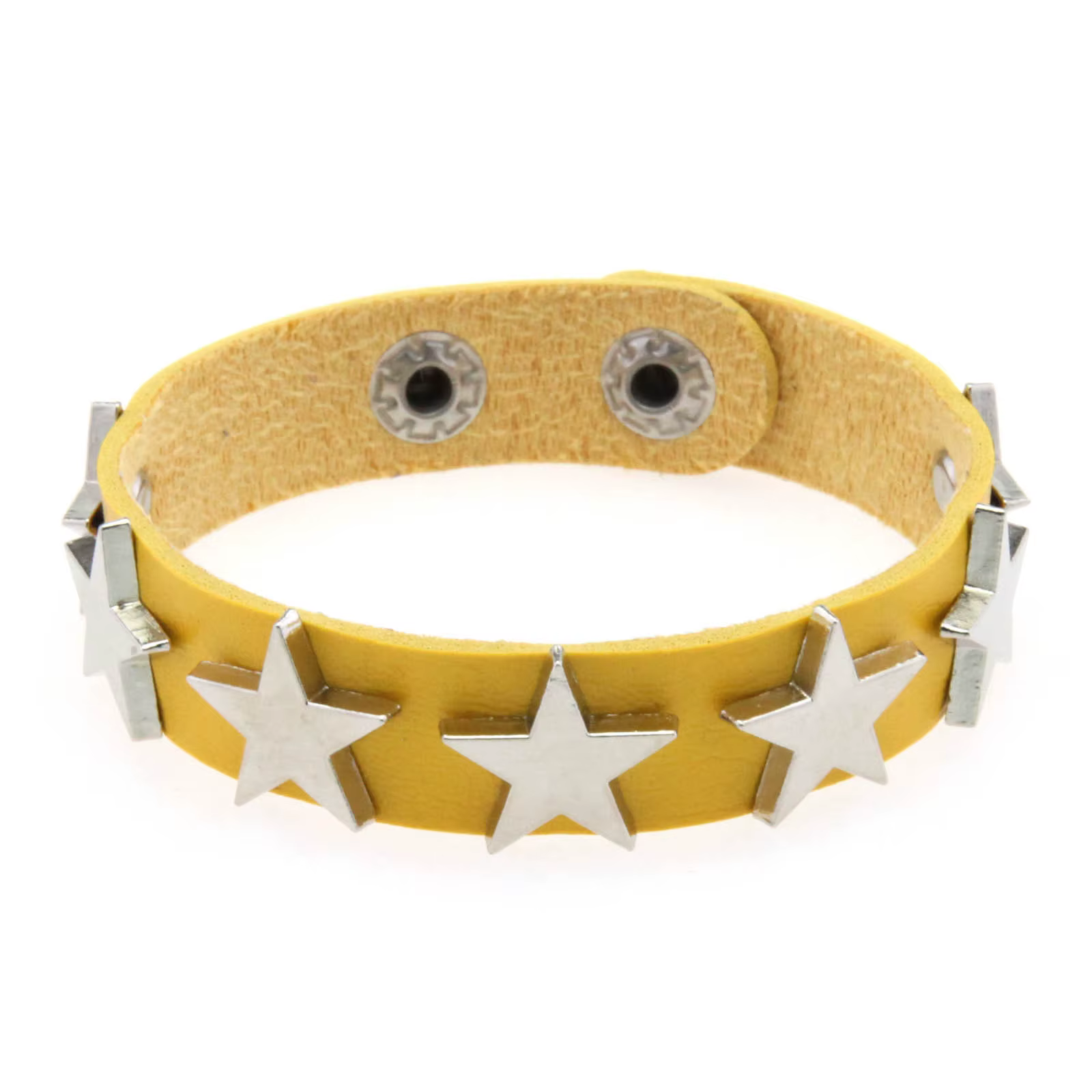 Bracelet style punk étoile Bracelet en cuir PU 2025 Hip Hop femmes hommes Hip Hop gothique fille fon