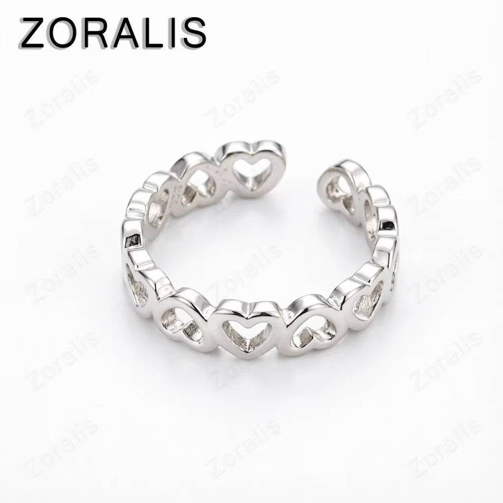 Bagues en forme de cœur en or 18 carats pour femmes, accessoires de bijoux de qualité de luxe, tenda