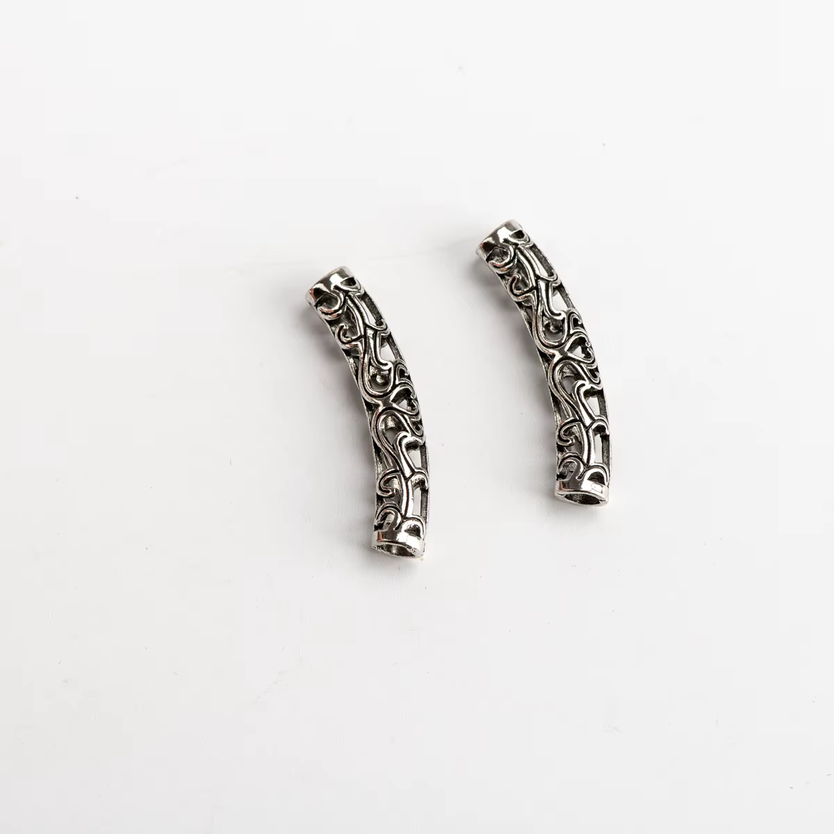 Trouver et composants de bijoux, accessoire de maquillage à faire soi-même, perles en plaque d'argen