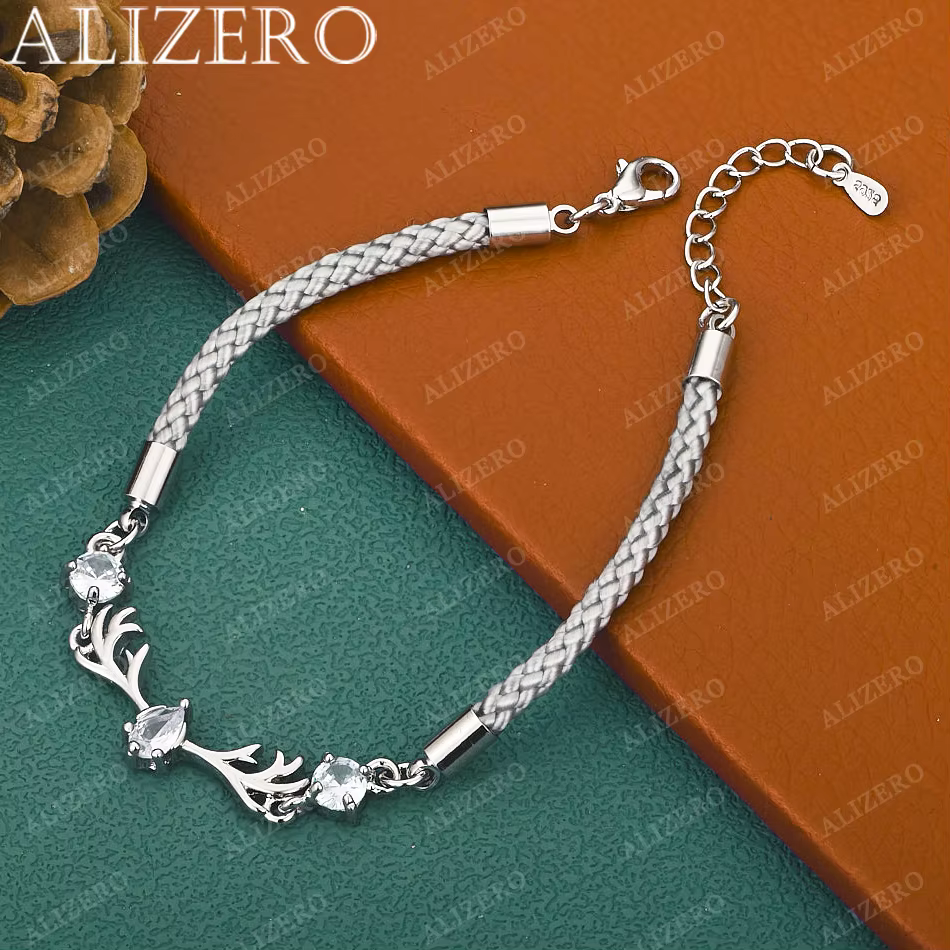 Bracelet en argent Sterling 925 avec zircon pour femmes et hommes, design original, accessoires de m