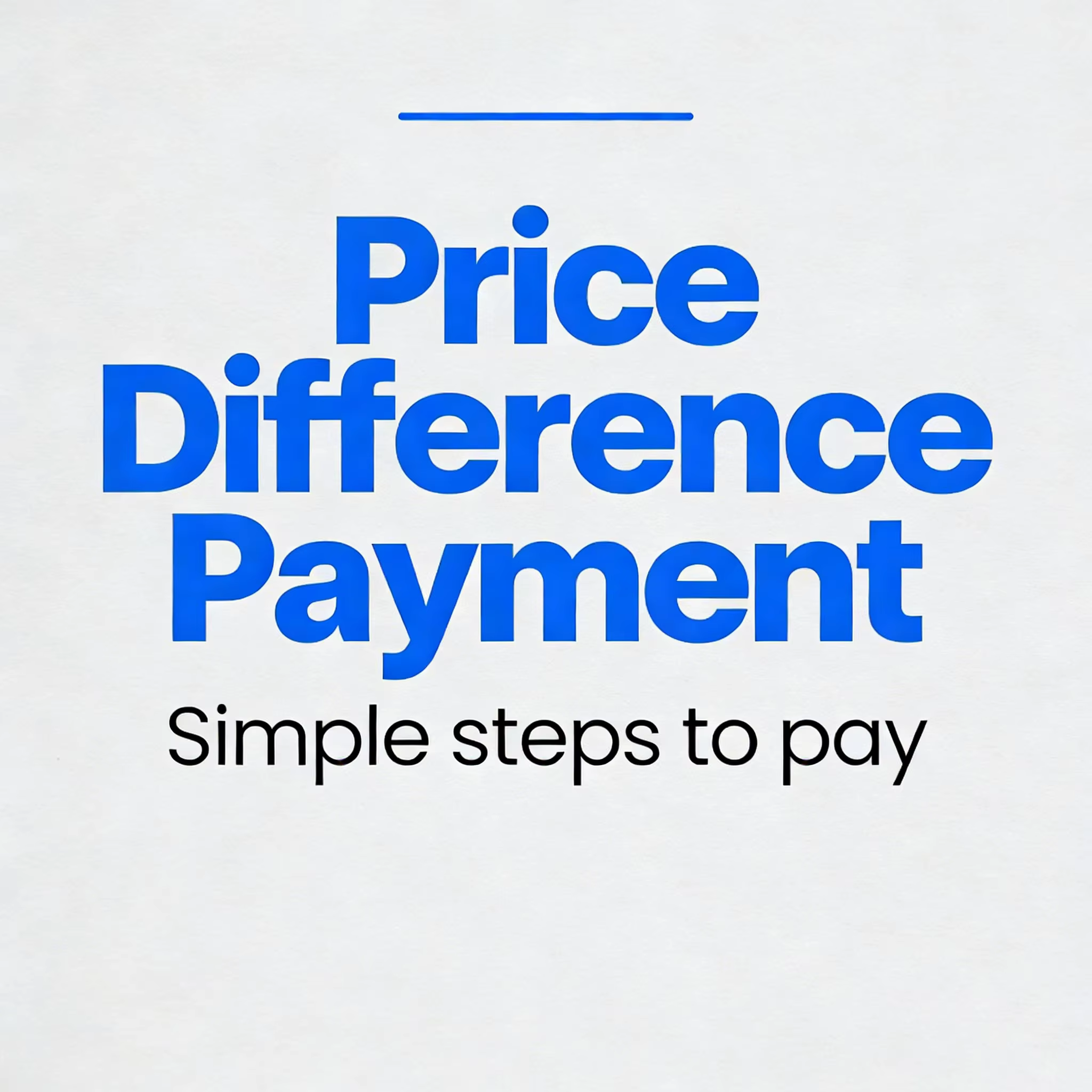 Différence de prix, paiement ou paiement total pour démarrer la production
