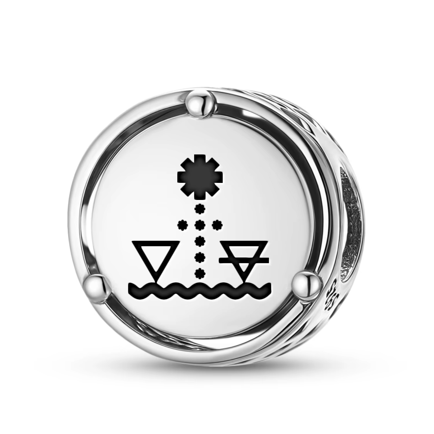 Breloque Tarot l'étoile en argent Sterling 925, symbole adapté au Bracelet Original, accessoires de 