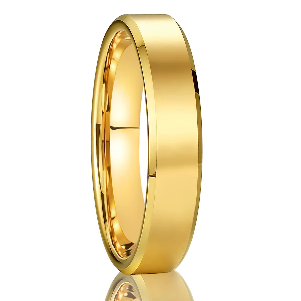 Bague en tungstène résistante aux rayures, 8mm/6mm/4mm, bague de mariage classique simple pour homme