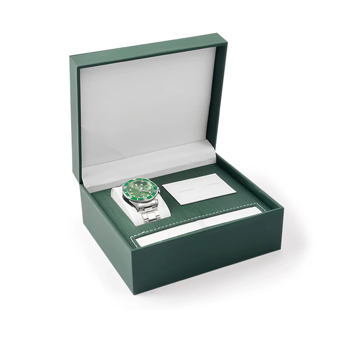 Coffret de luxe pour bijoux et boutons de manchette, boîte à montre, boîte à stylos, ensemble cadeau