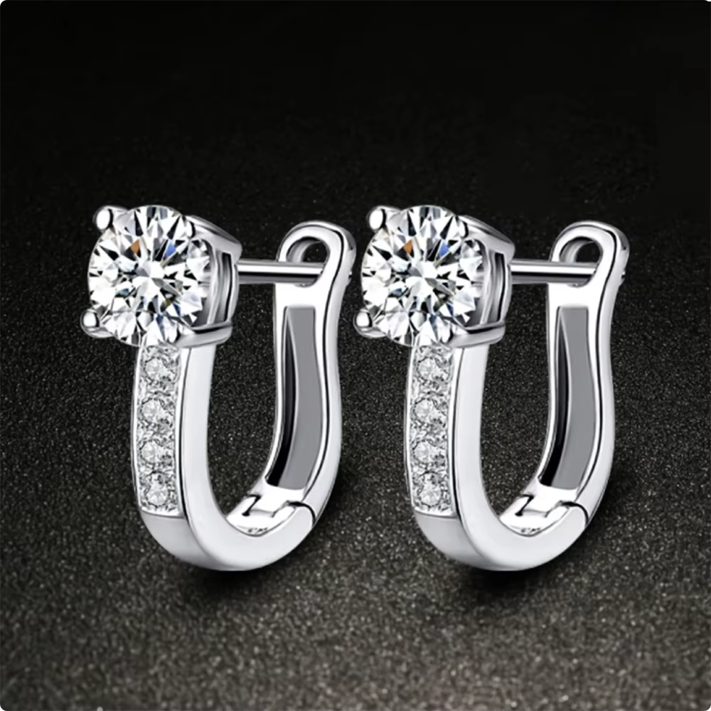 Boucles d'oreilles de luxe en argent Sterling S925 pour femmes, accessoires cadeaux de mariage à la 