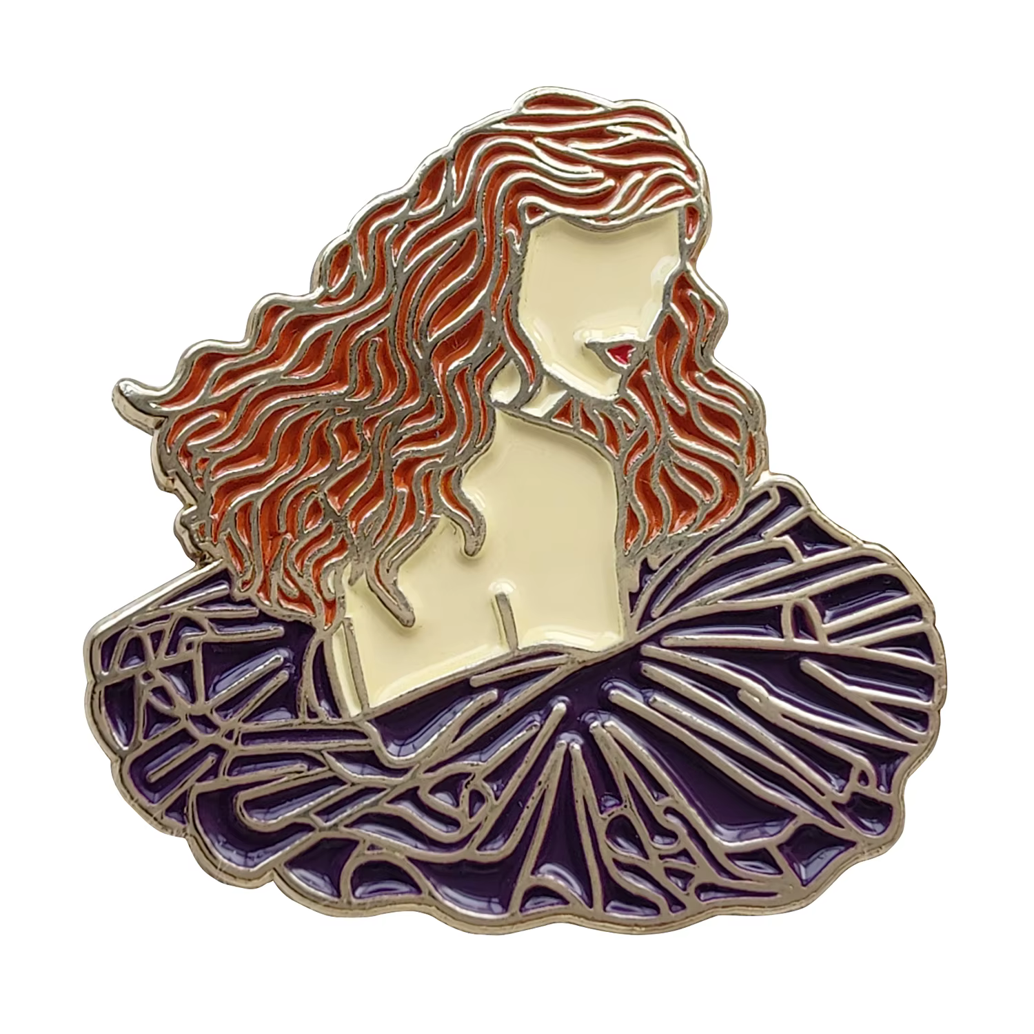 Broche de chanteur Pop pour femme, broche à revers, Badge en métal, accessoire de bijoux