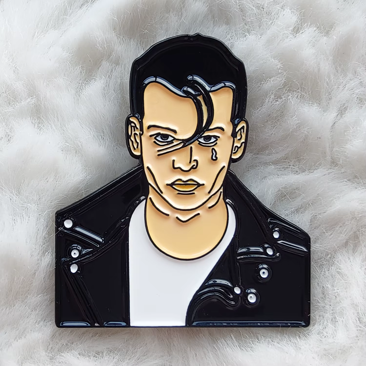 Cry Baby Walker-John Waters – broches en émail pour sac, Badge à revers, bijoux cadeau pour enfants
