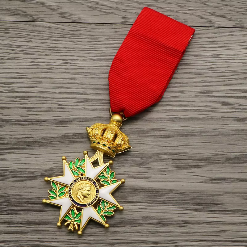 Réplique de médaille de la Légion d'Onore – Ordre de mérite française à collectionner, Reproduction 
