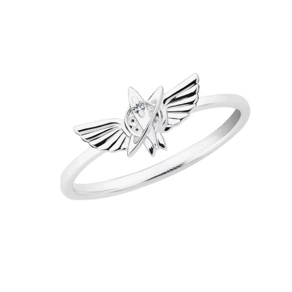 Nouvelle bague en argent 925 motif chien panda anime mignon 2026, tailles 6 7 8 9, idéale pour les c