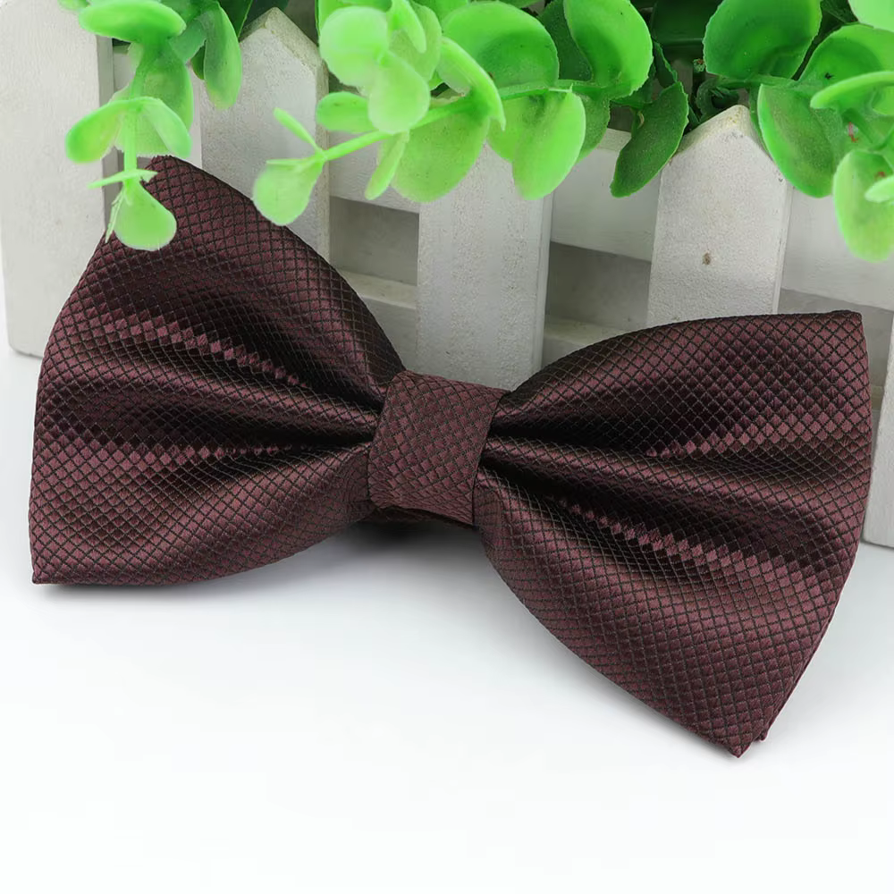 Nœud papillon pour hommes, à la mode, fête de mariage, pour garçons et filles, bonbons, couleur unie