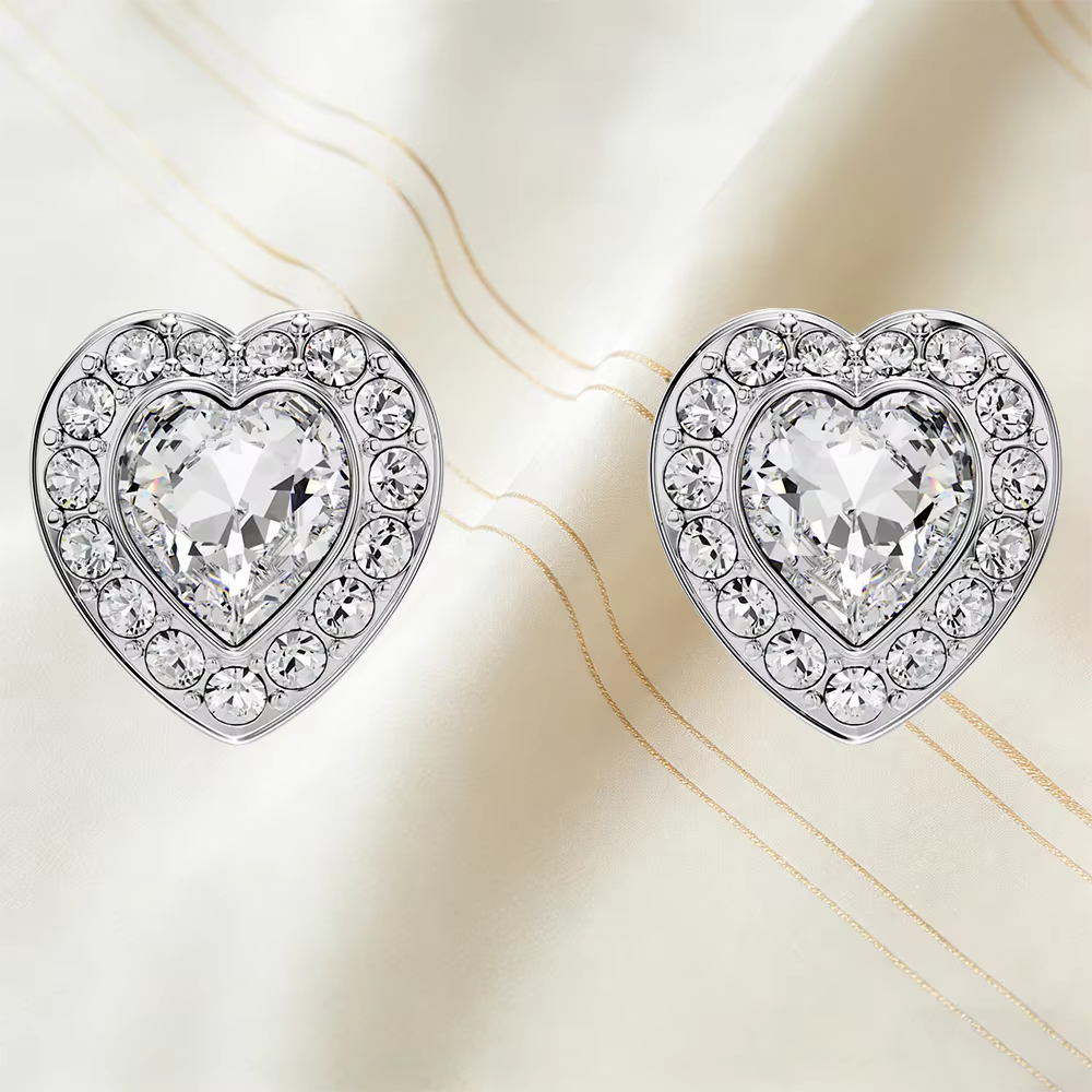 Bijoux en forme de cœur avec perles et pampilles, ornements haut de gamme multi-styles pour la vie q