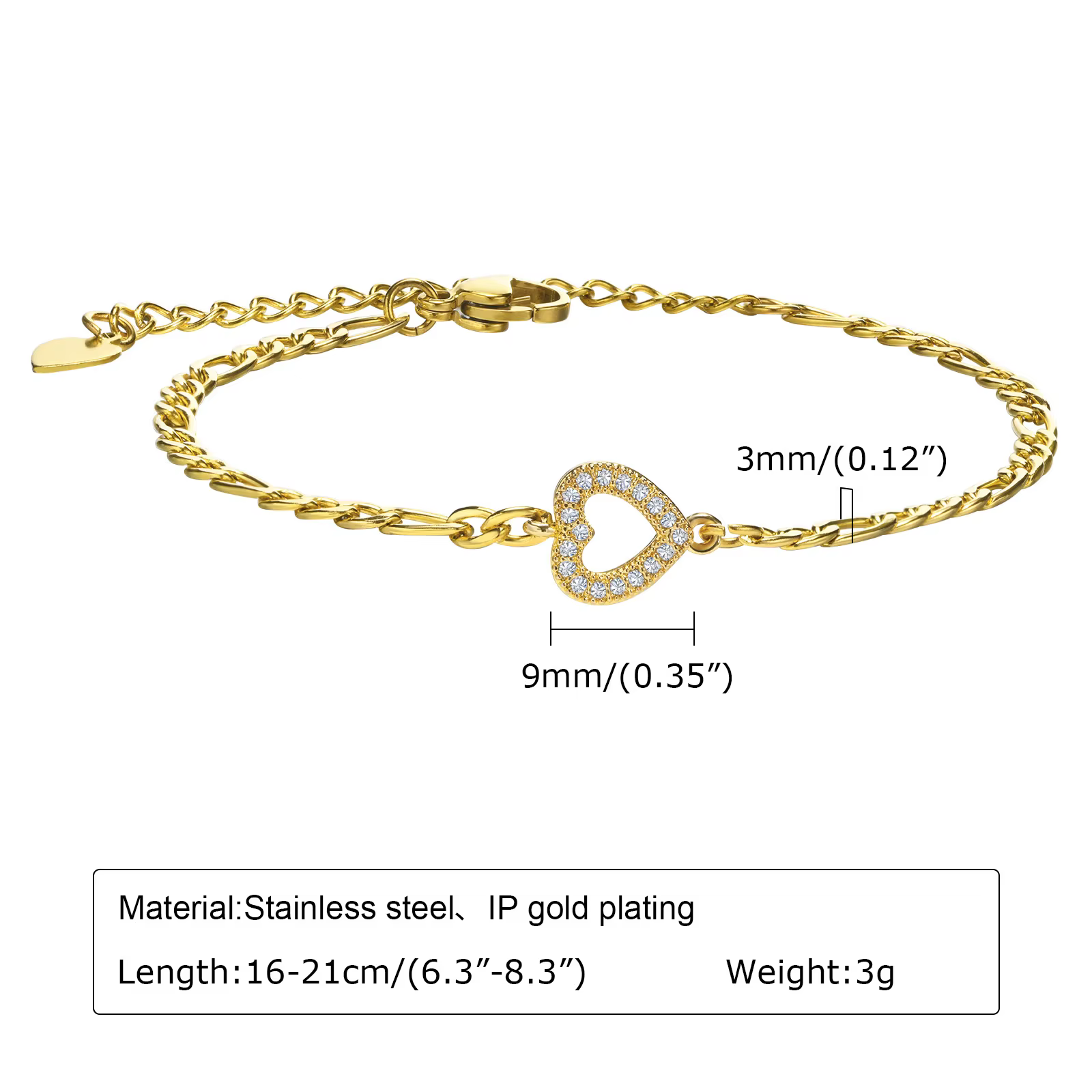 Bracelets For Women Stainless Steel Jewelry  Couple Friends Bangle Wedding Birthday Party Mom Girlfr
