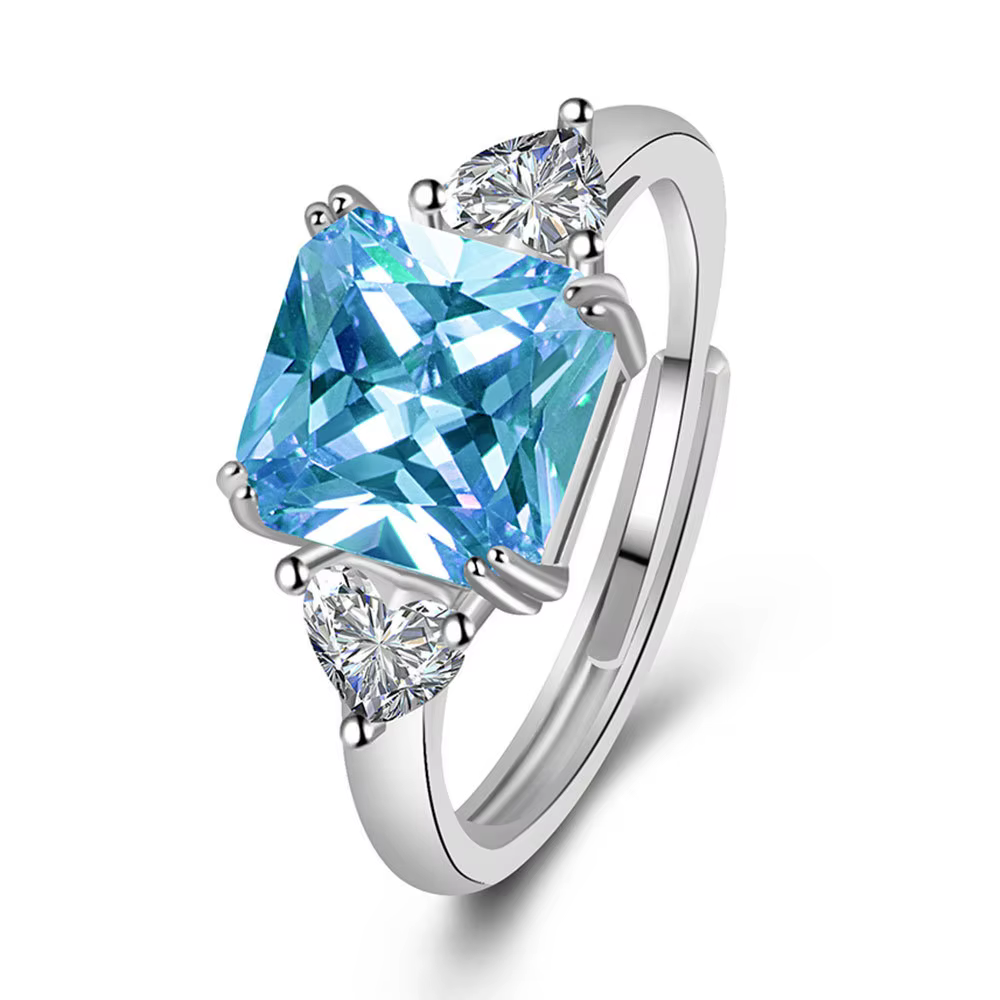 Bagues de fiançailles en argent Sterling 925 pour femmes, bijoux de luxe Vintage pour Couple, access