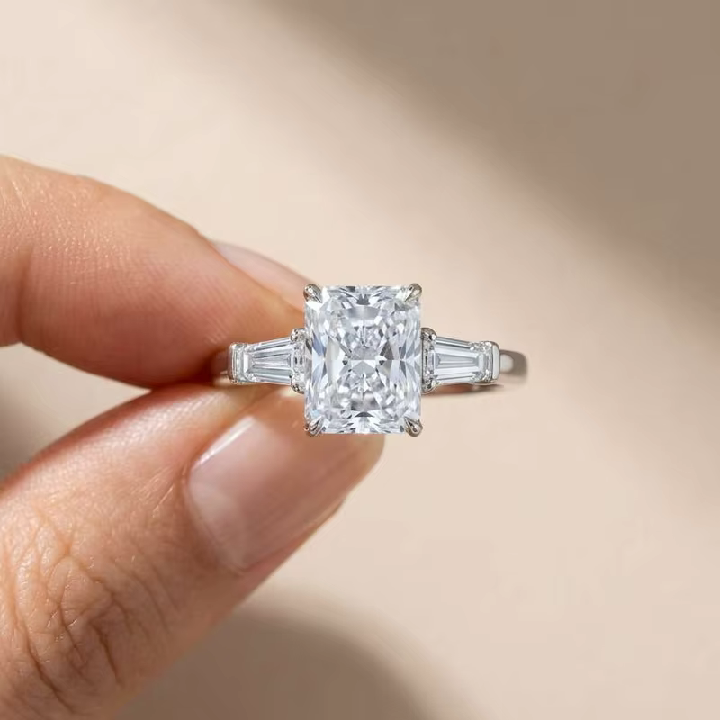 Bagues exquises en argent sterling 925 avec zircone pour femmes, bagues de mariage, de fiançailles, 