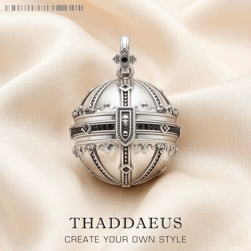 Pendentif Kingdom Of Dreams Orb pour hommes et femmes, bijoux de marque, accessoires européens, arge
