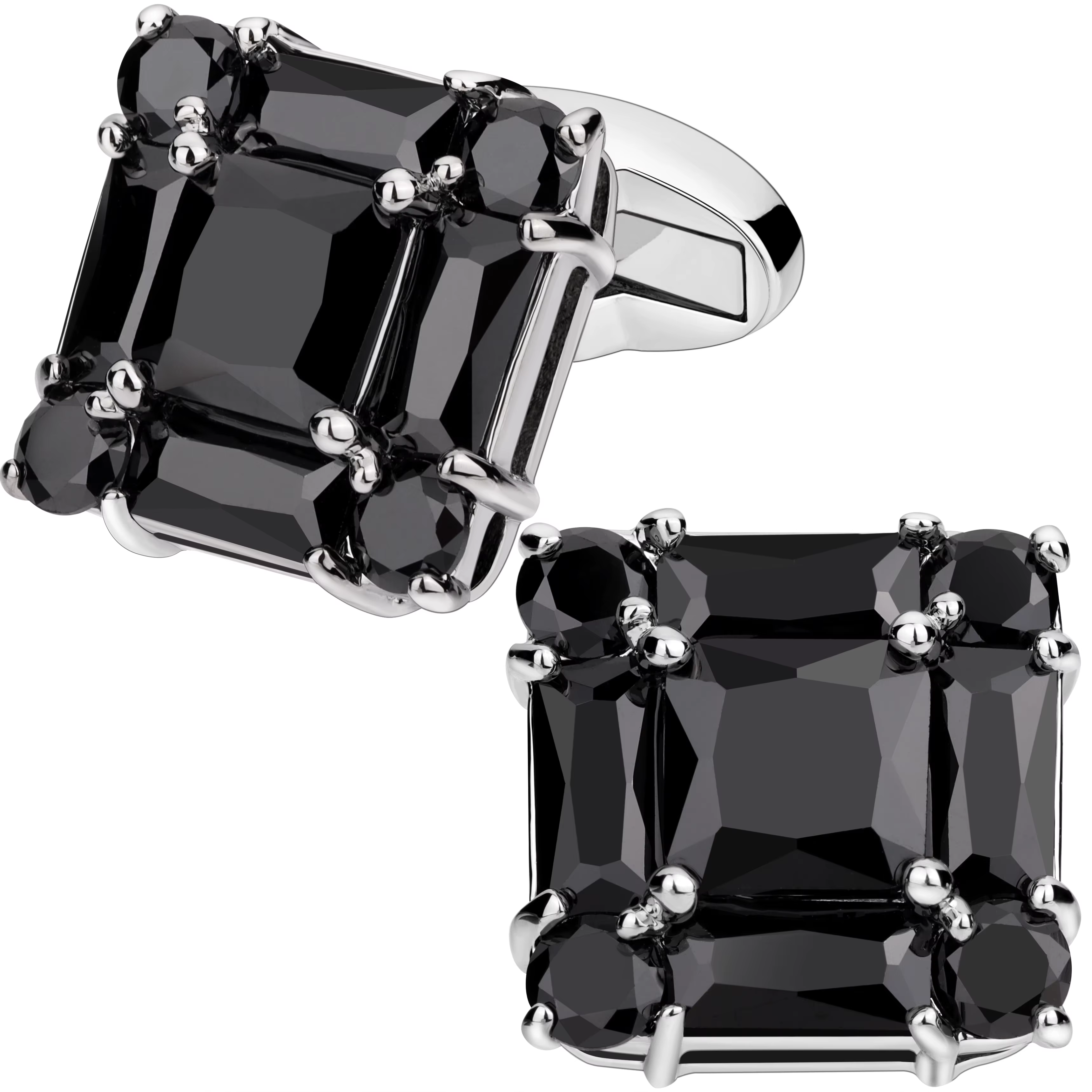 Boutons de manchette coupe en Zircon pour hommes, accessoires de vêtements de haute qualité, bijoux 