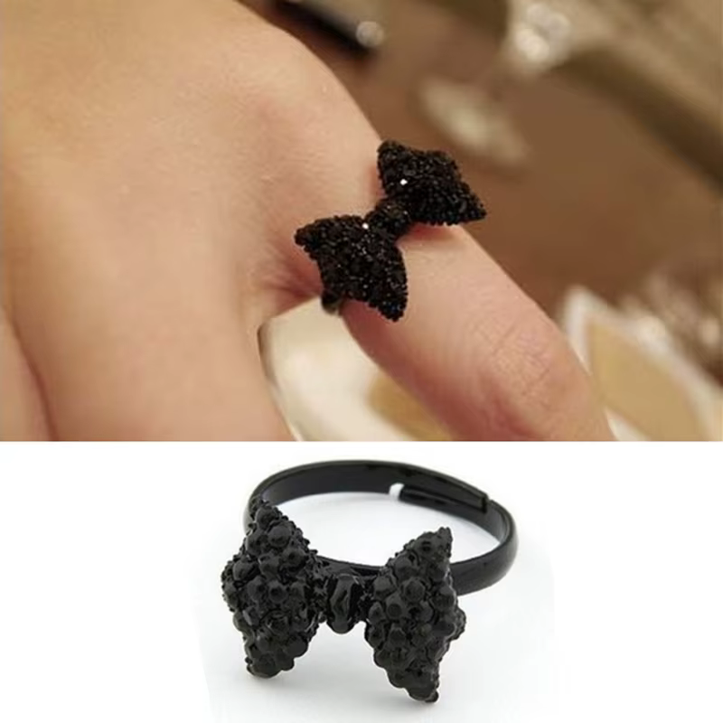 Bague Moustache rétro pour femmes, anneau de doigt à la mode, mignon Avanti barbe, vente en gros, of