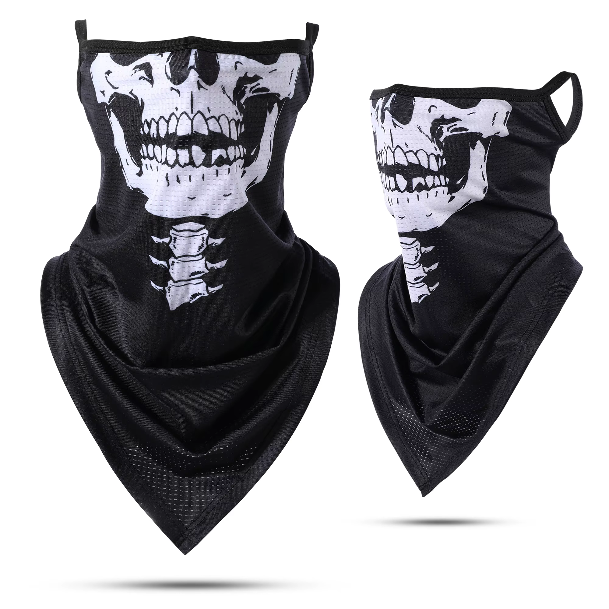Bandana respirant, protection solaire UV, masque facial sportif, cache-cou, cache-col pour activités