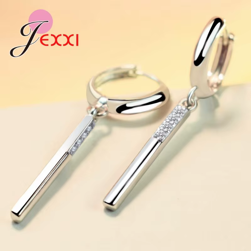 Boucles d'oreilles pendantes en argent Sterling 925, bijoux à la mode, Design novateur, Style Simple