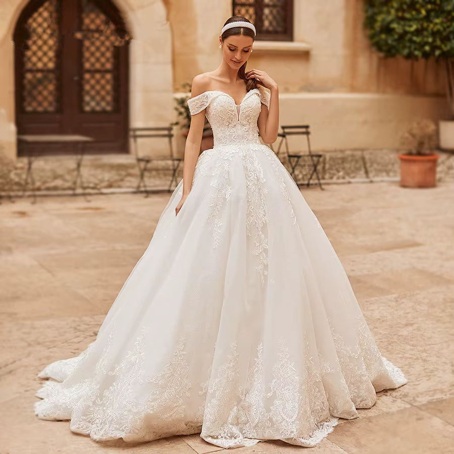 DREAM-Robe de mariée princesse de Rotterdam personnalisée, robe de Rhà lacets, robe de patients avec
