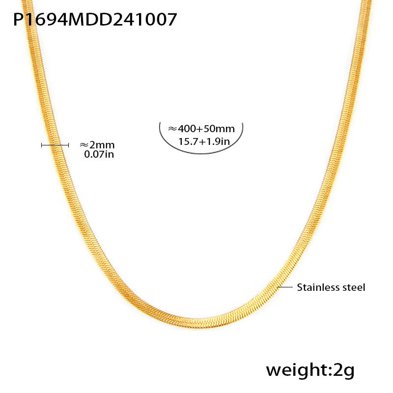 Collier et bracelet chic pour femmes, en acier inoxydable, pierres naturelles, chaîne imperméable, b