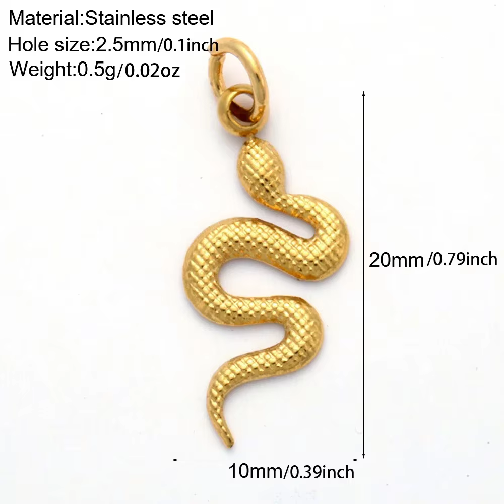 Bijoux en acier inoxydable femmes collier pour hommes et femmes bricolage pendentif collier doré y2k