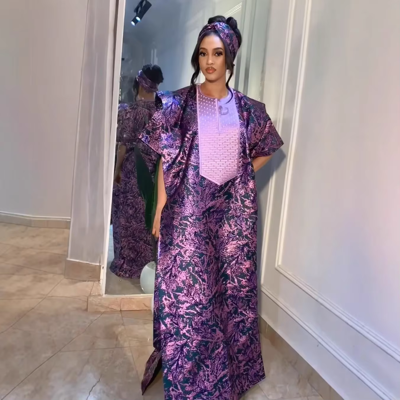 Robe africaine traditionnelle pour femmes, vêtements africains, Dashiki, Ankara, Abayas, Kaftan musu