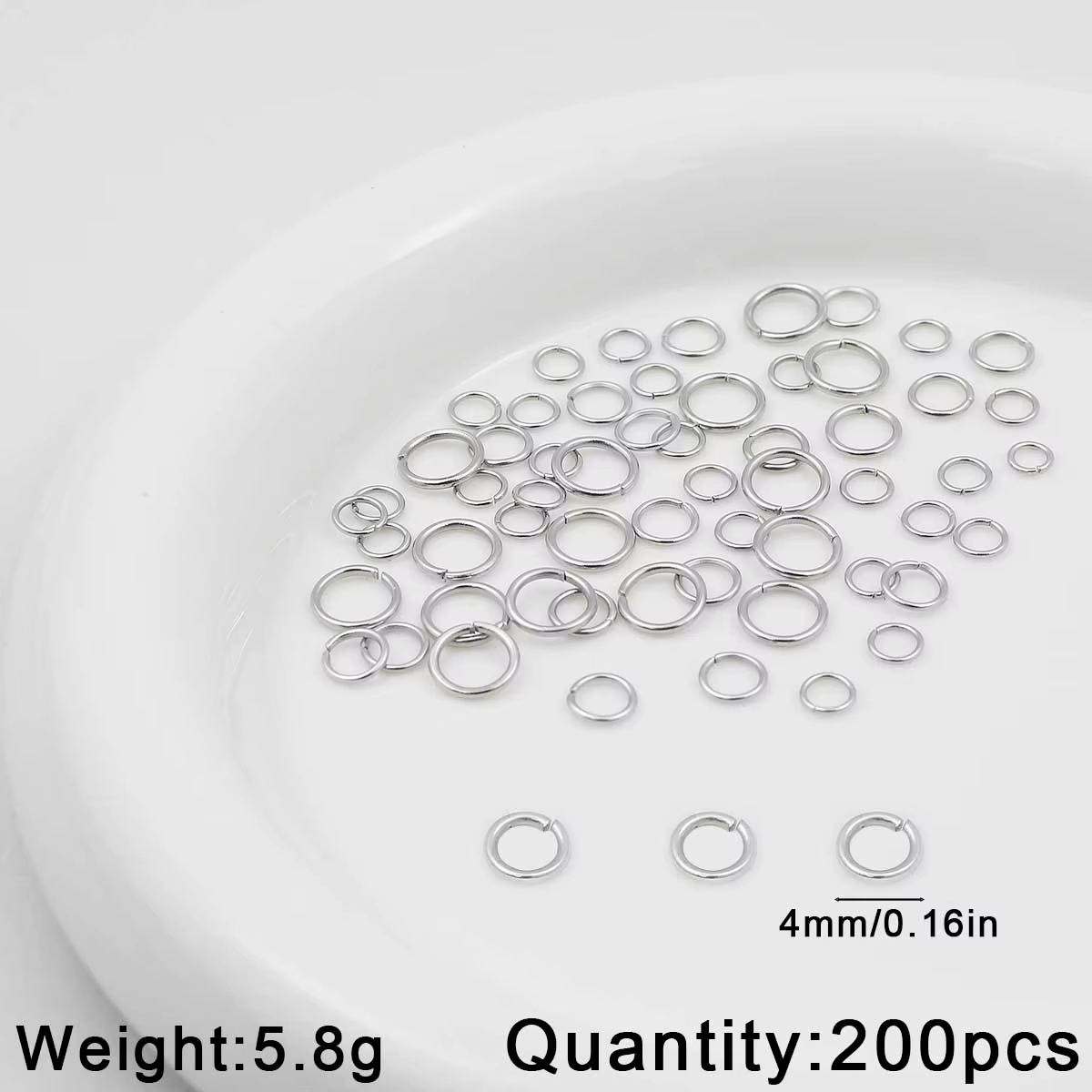 Kit de réparation de bijoux en acier inoxydable, accessoires essentiels de bricolage, Base d'outil, 