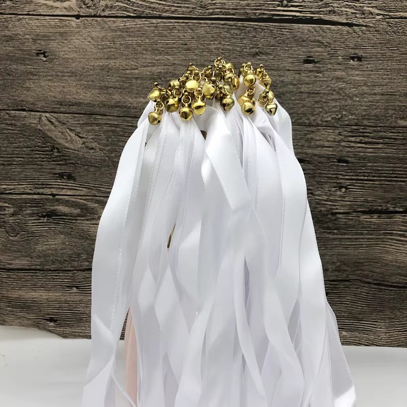 Ruban de mariage européen fée baguette magique ruban baguette ruban fleur décoration pelouse mariage