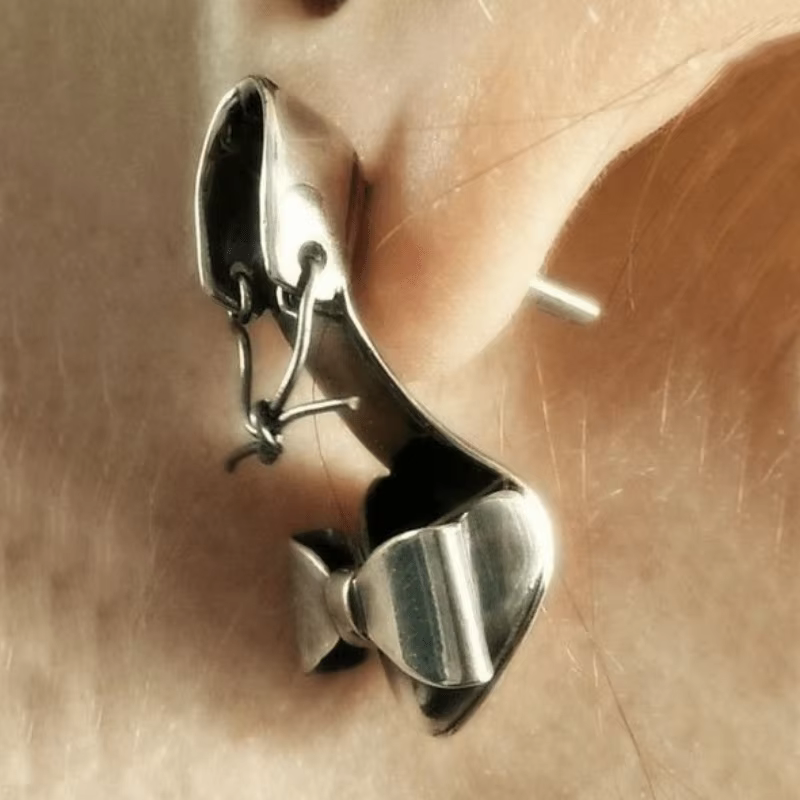 Boucles d'oreilles à talons hauts pour femmes, chaussures au Design Unique Vintage, accessoires de t