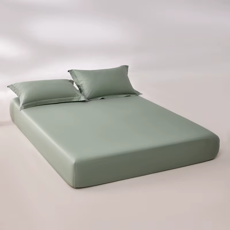 Drap-housse 100% coton égyptien, 800 fils, avec élastiques, ajustable, antidérapant, 140/160/200cm