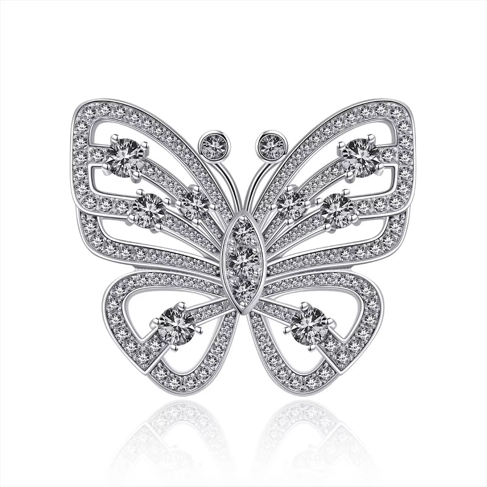 Vinregem papillon laboratoire saphir haute teneur en carbone diamant pierres précieuses Cocktail bag