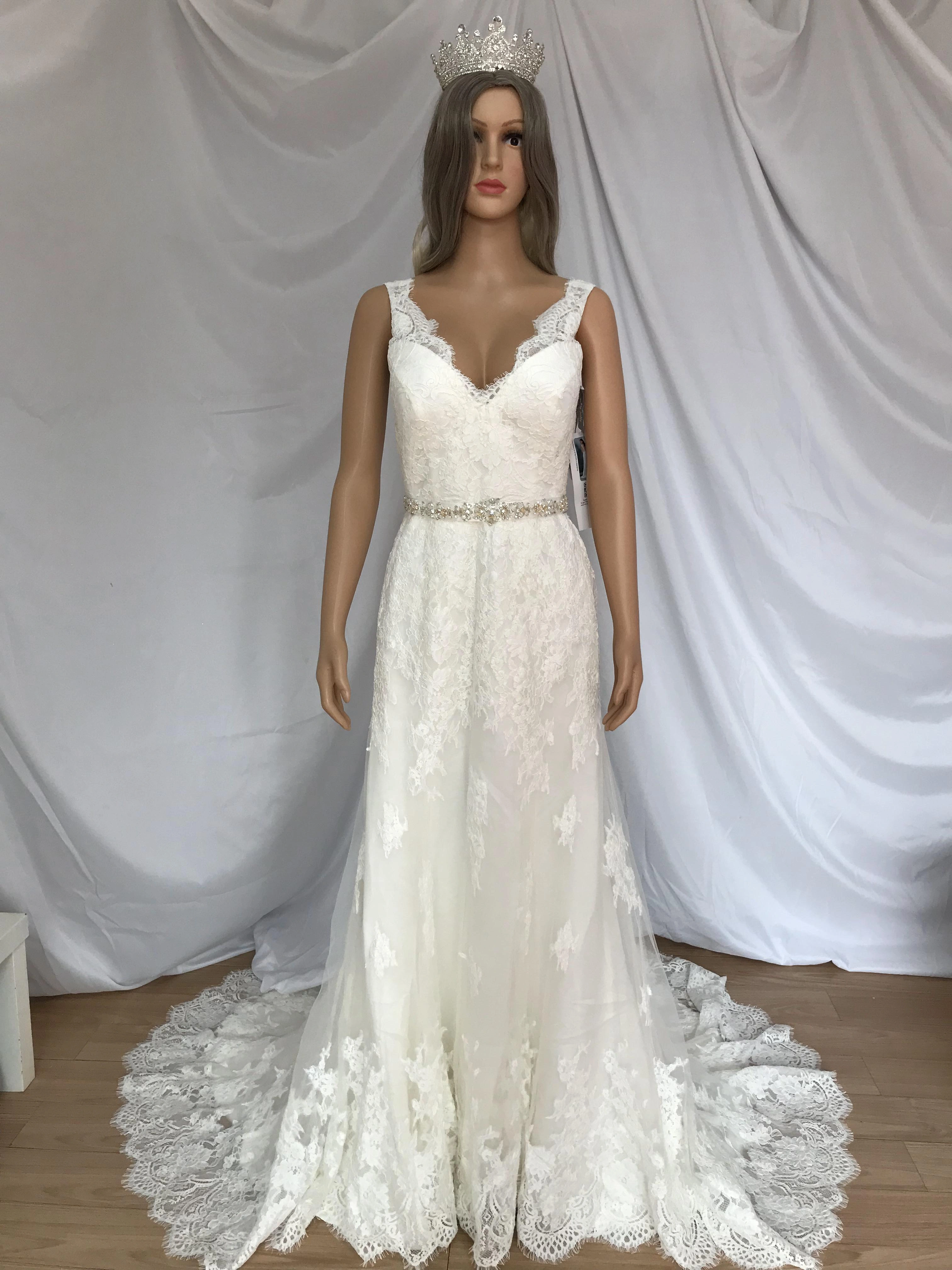 Kisswhite – robe de mariée sirène, stock cleanrance, prix le moins cher, expédition rapide, sans rem