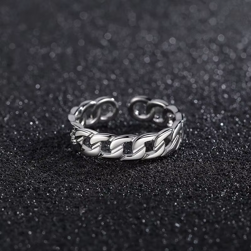 Bague de mariage en argent Sterling 925 pour hommes, accessoire tendance, Cool, classique, lignes cr